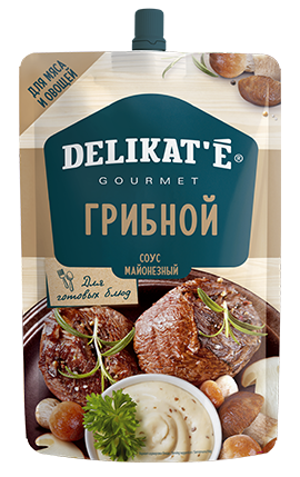 Соус майонезный DELIKAT'E «Грибной»